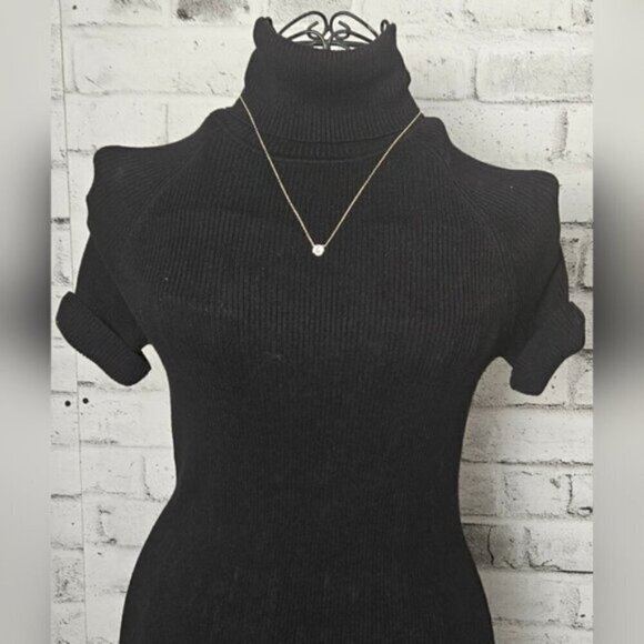 PAVOI 14K Gold Plated CZ Crystal Solitaire 1.5 Carat - Picture 2 of 9